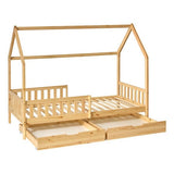 Atmosphera Bosco Montessori gyerekágy tárolóhellyel, 90 × 190 cm, MDF