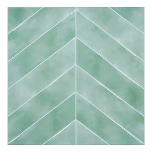 Стикери atmosphera Caro Chevrons, Светлозелен 30×30 cm, 2 бр