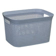 Кош за пране 5five, Полипропилен, 25L, Сив