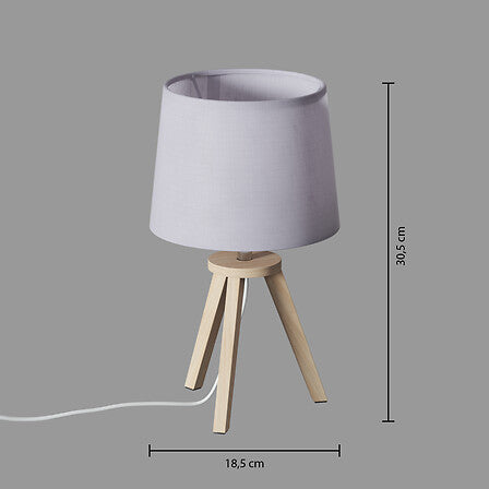 Детска нощна лампа atmosphera Tripod, 30 cm