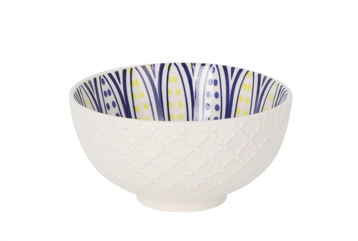Japán tálkészlet LA MEDITERRANEA, 11.5×6cm, porcelán, 6 db