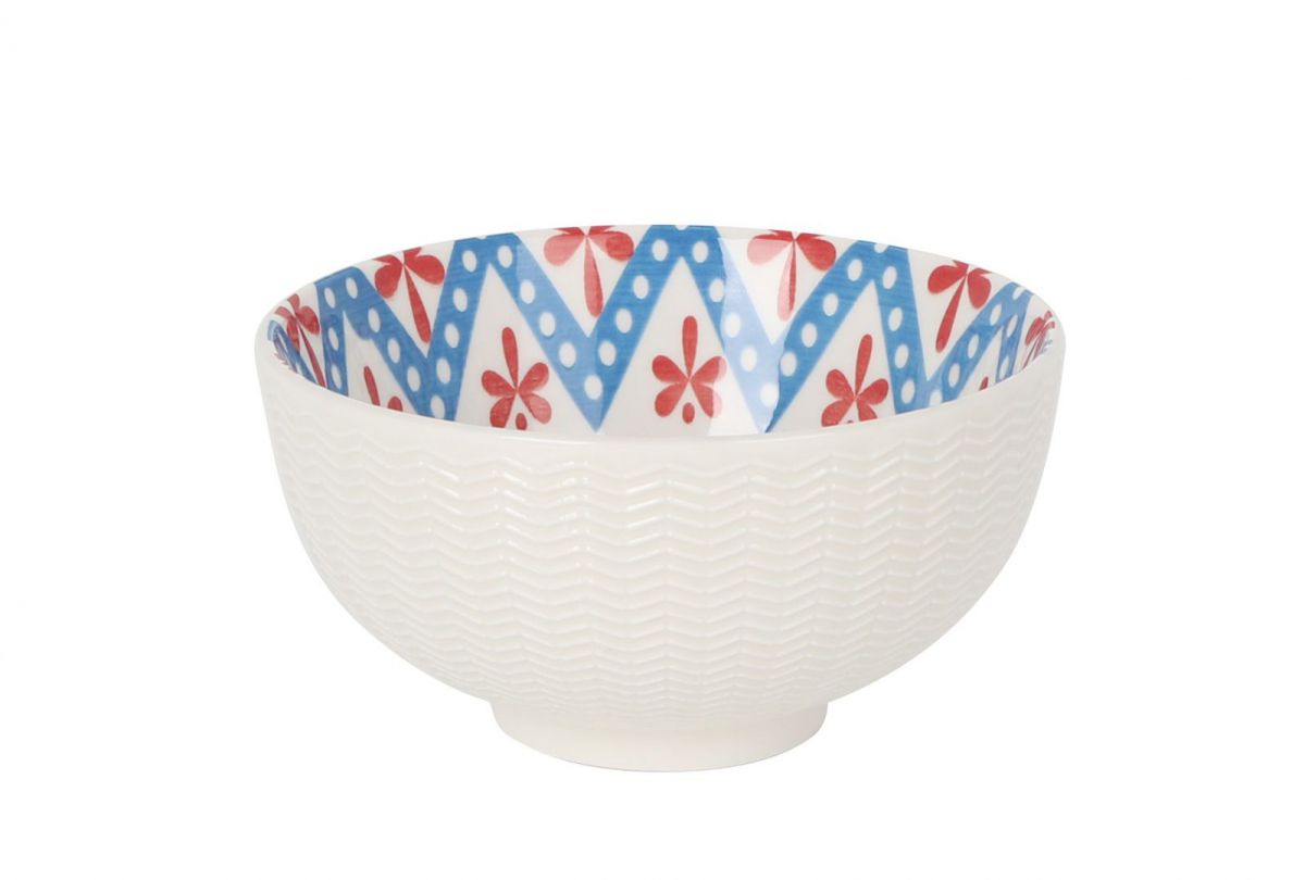 Japán tálkészlet LA MEDITERRANEA, 11.5×6cm, porcelán, 6 db