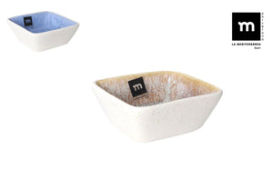 Tálkészlet LA MEDITERRANEA Pica, 11×11×4 cm, porcelán, 2 db