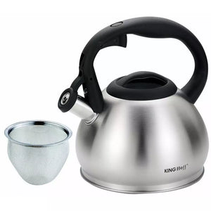 Sípoló teáskanna szűrővel KingHoff 1633, 1,2 L