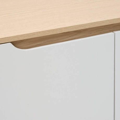 Скрин 5five Luma, MDF, Бял, 120 cm — изглед 8