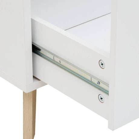 ТВ шкаф 5five Luma, MDF, Бял, 120 cm — изглед 8