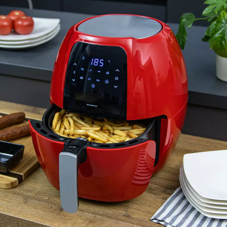 Forrólevegős fritőz Klausberg 7571, 7,7 L