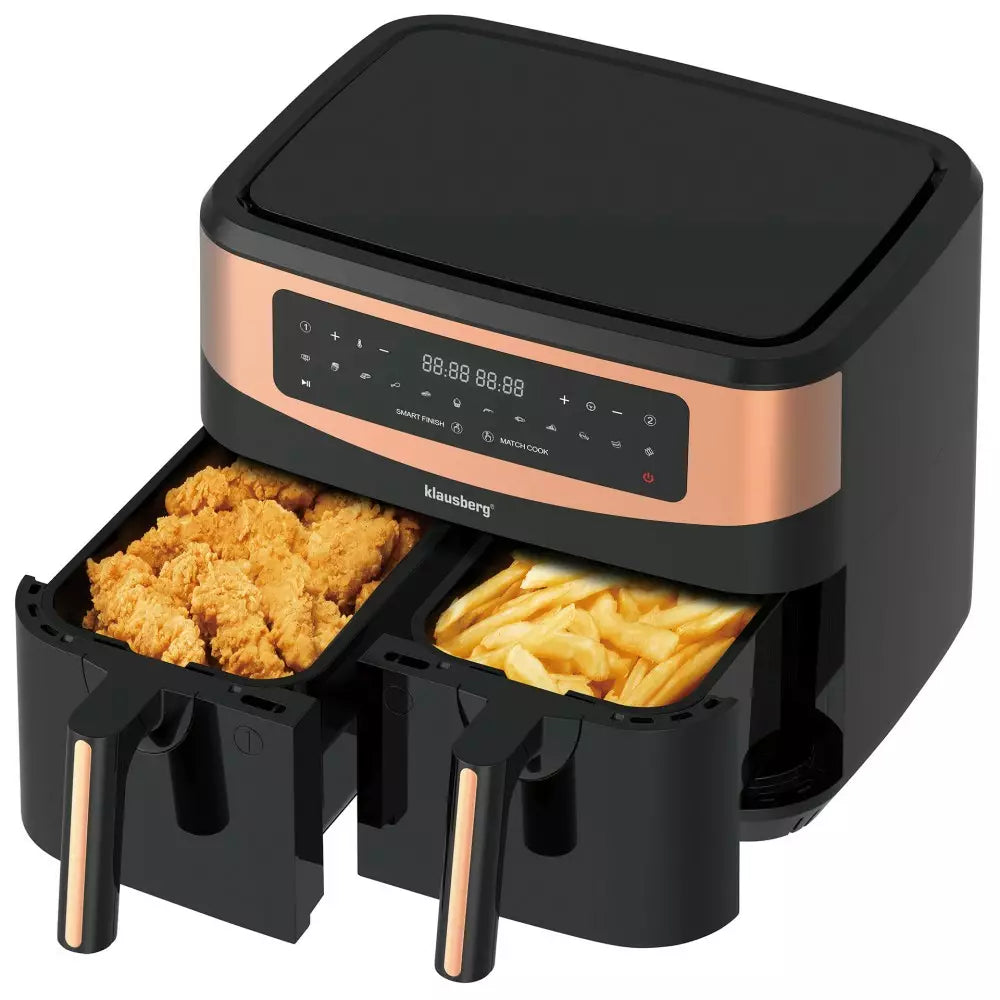 Forrólevegős fritőz Klausberg 7589, 9L