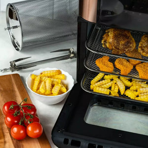 Forrólevegős fritőz Klausberg 7598, 12L