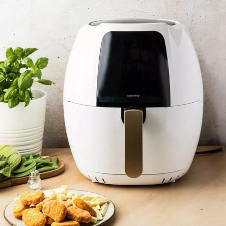 Forrólevegős fritőz Klausberg 7709, 7,7L, Fehér