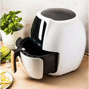 Forrólevegős fritőz Klausberg 7709, 7,7L, Fehér
