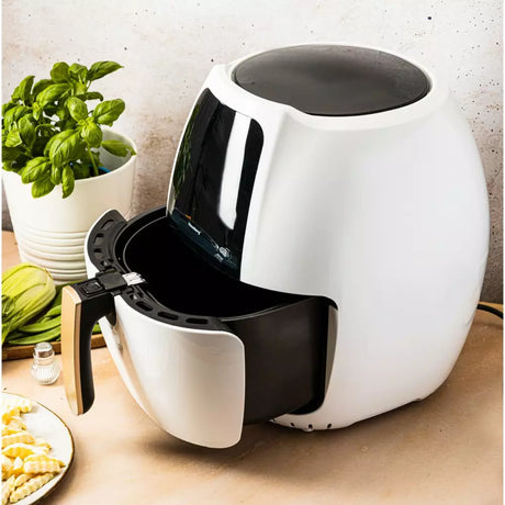 Forrólevegős fritőz Klausberg 7709, 7,7L, Fehér