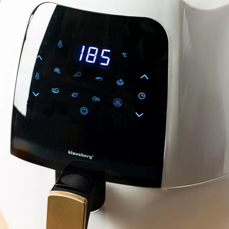 Forrólevegős fritőz Klausberg 7709, 7,7L, Fehér