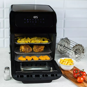 Forrólevegős fritőz Klausberg 7557, 12L