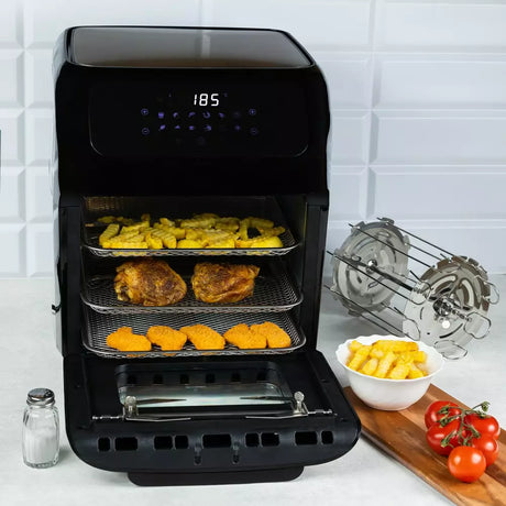 Forrólevegős fritőz Klausberg 7557, 12L