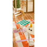 Poolside chair cover 39x39cm green