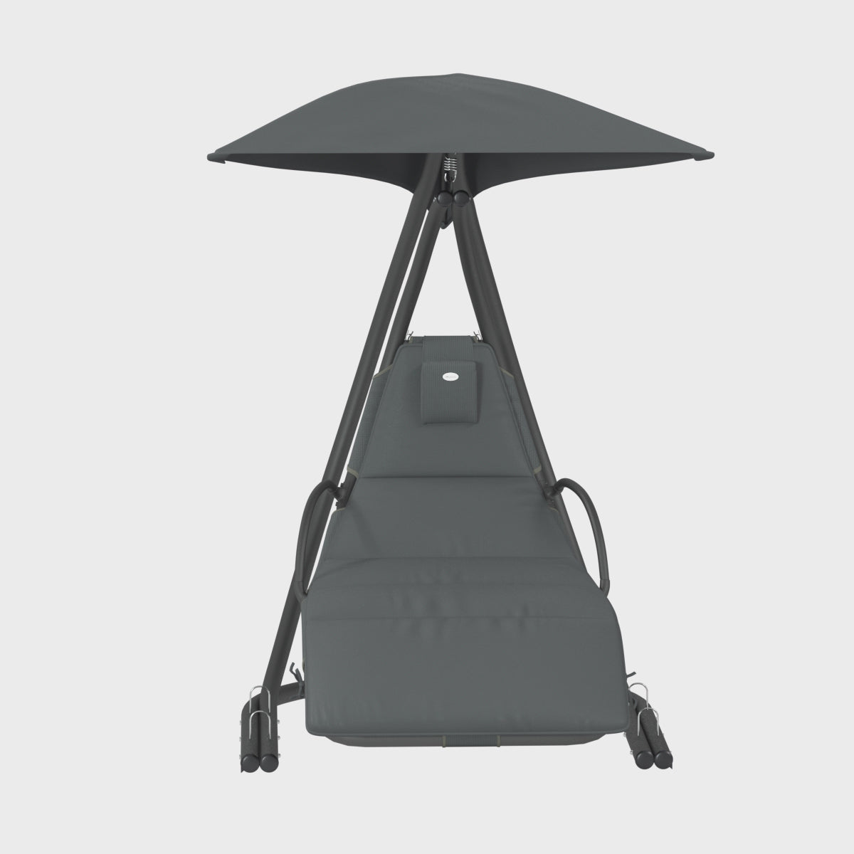 Шезлонг със стойка Hesperide Mallorca, Цвят Шисти