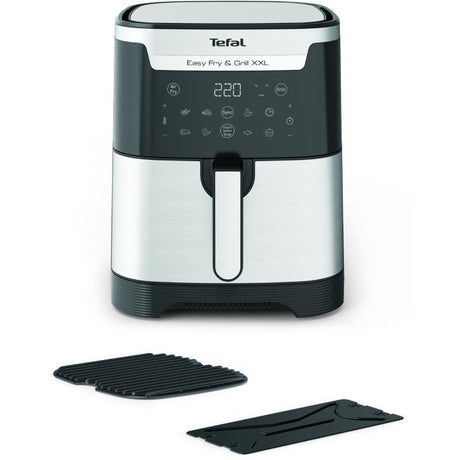 Forrólevegős sütő Tefal Easy Fry XXL Flexcook EY801D15, 6,5 L, 1400 W, Fekete/ezüst