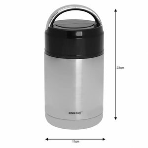 Termosz KingHoff 4375, Dupla fal, Inox, 800 ml